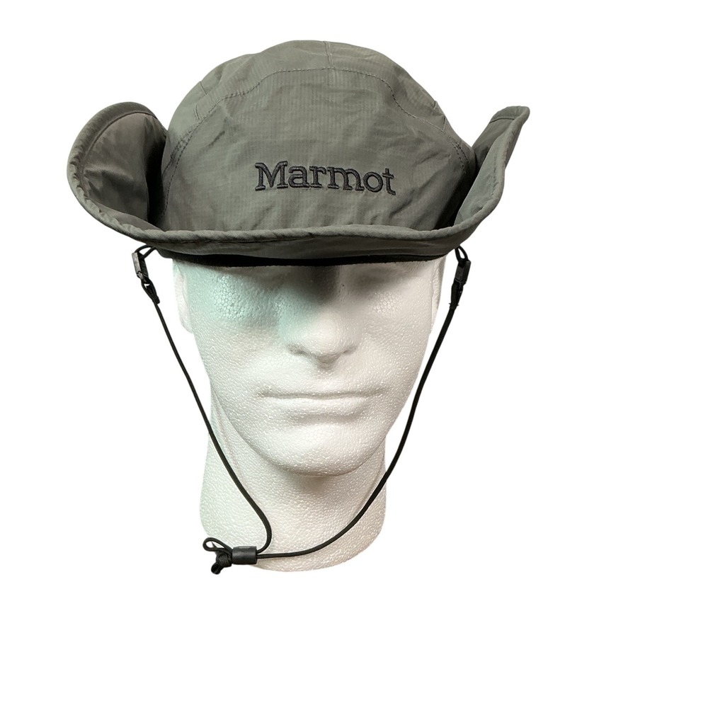 Marmot Simpson Sun Hat Olive Green Ripstop Hiking Boonie F16980 Adjustable